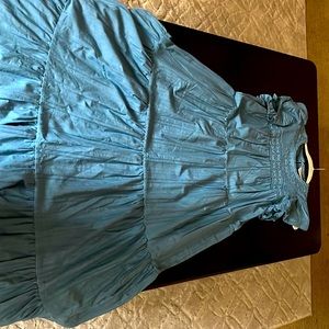 Blue dress